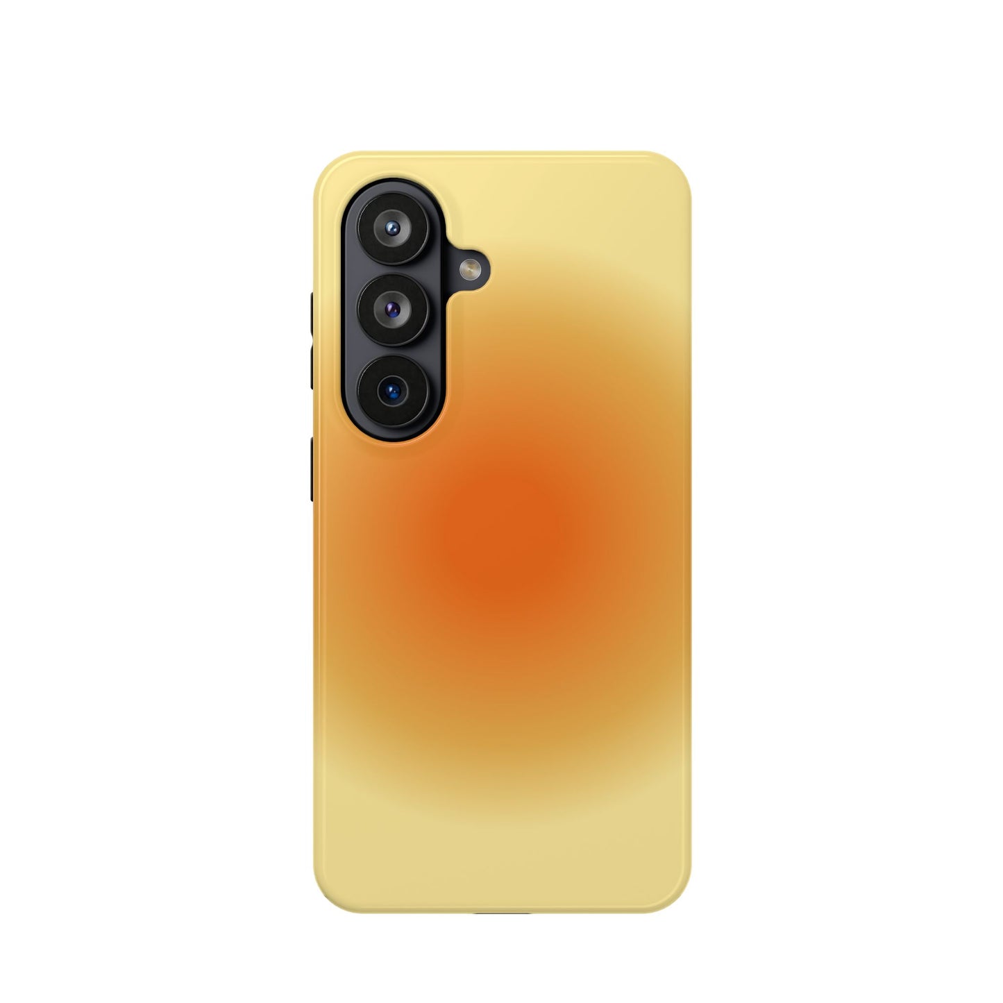Orange Aura Samsung Case
