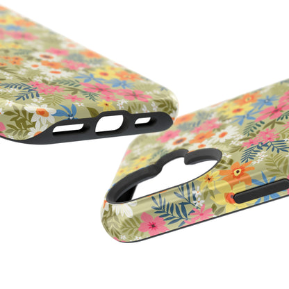 Colorful Posies iPhone Case