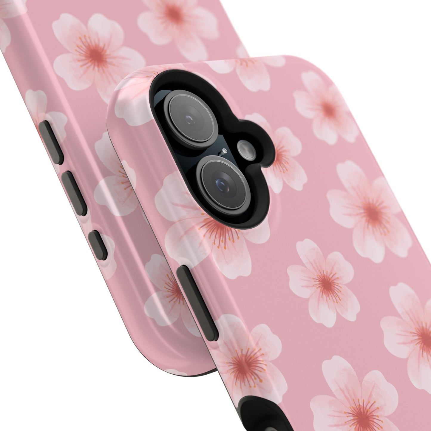 Pink Cherry Blossoms iPhone Case