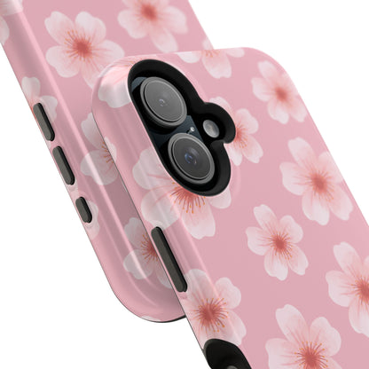 Pink Cherry Blossoms iPhone Case