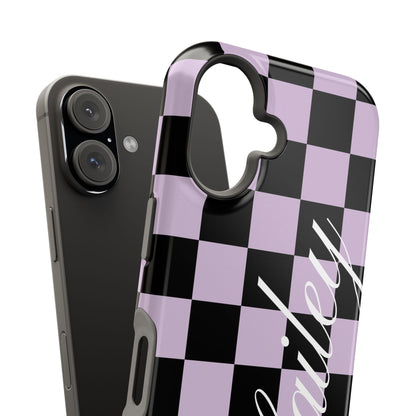 Custom Witchy Checkered iPhone Case