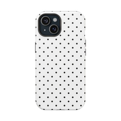Black Mini Dots iPhone Case
