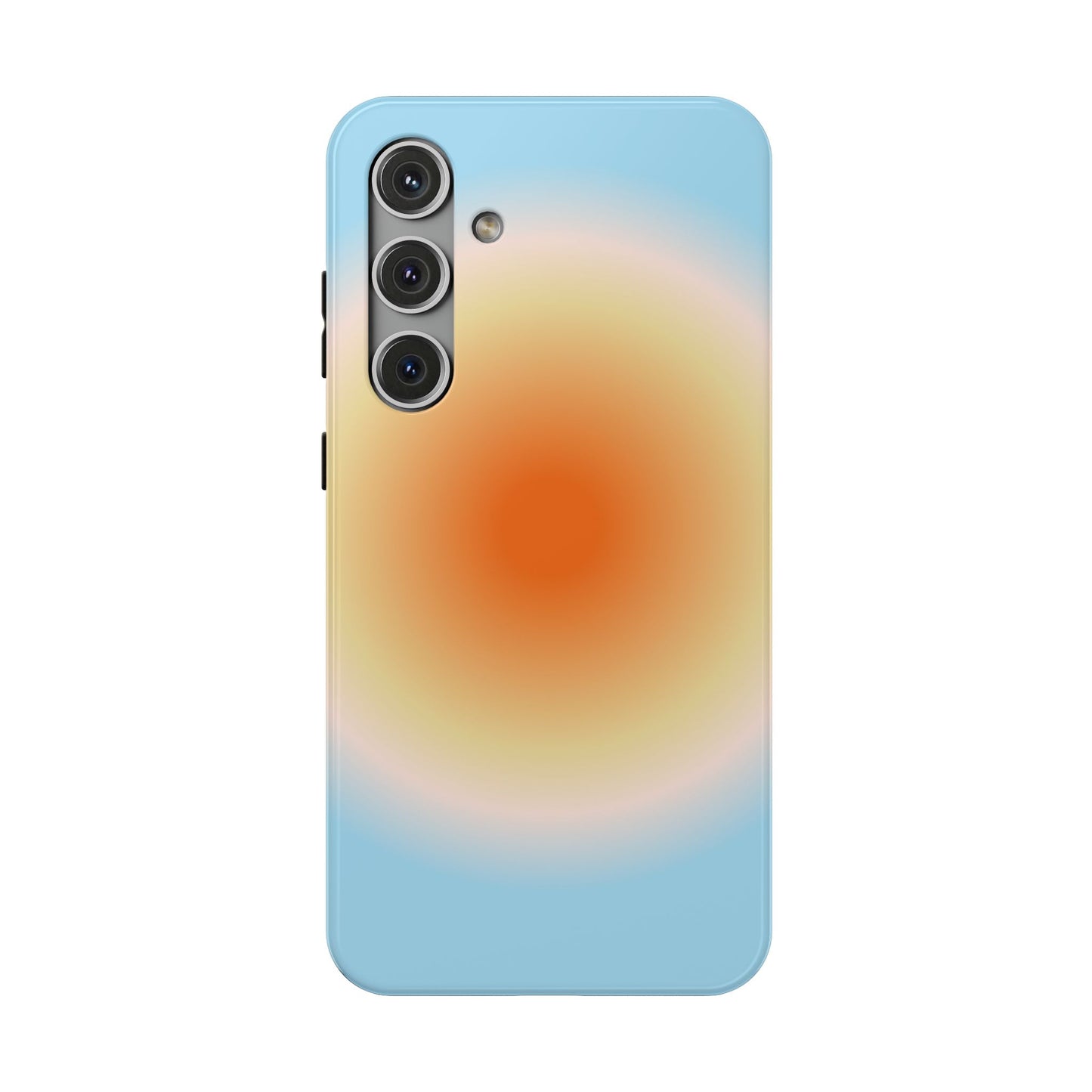 Orange & Blue Aura Samsung Case