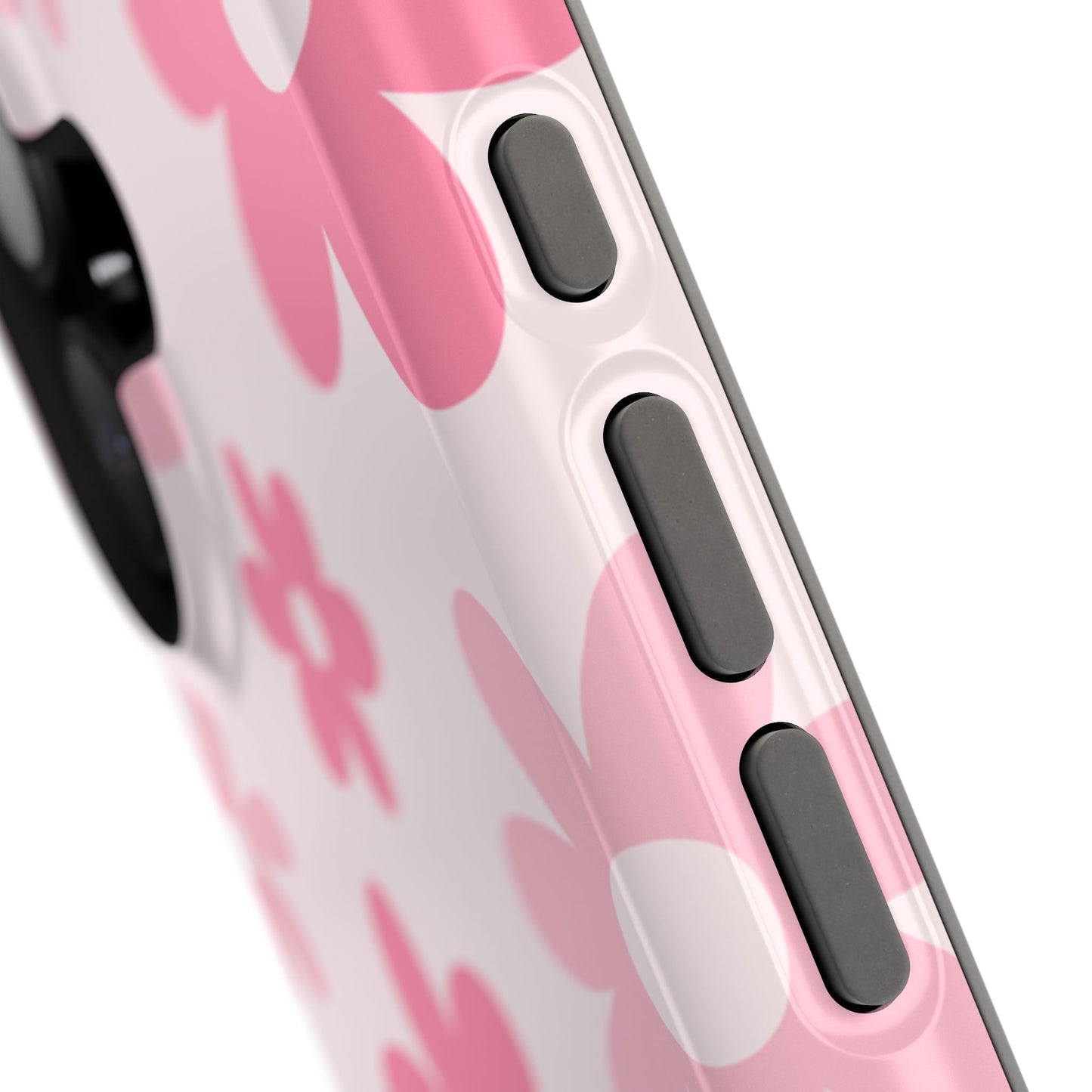 Pink Flower Power iPhone Case