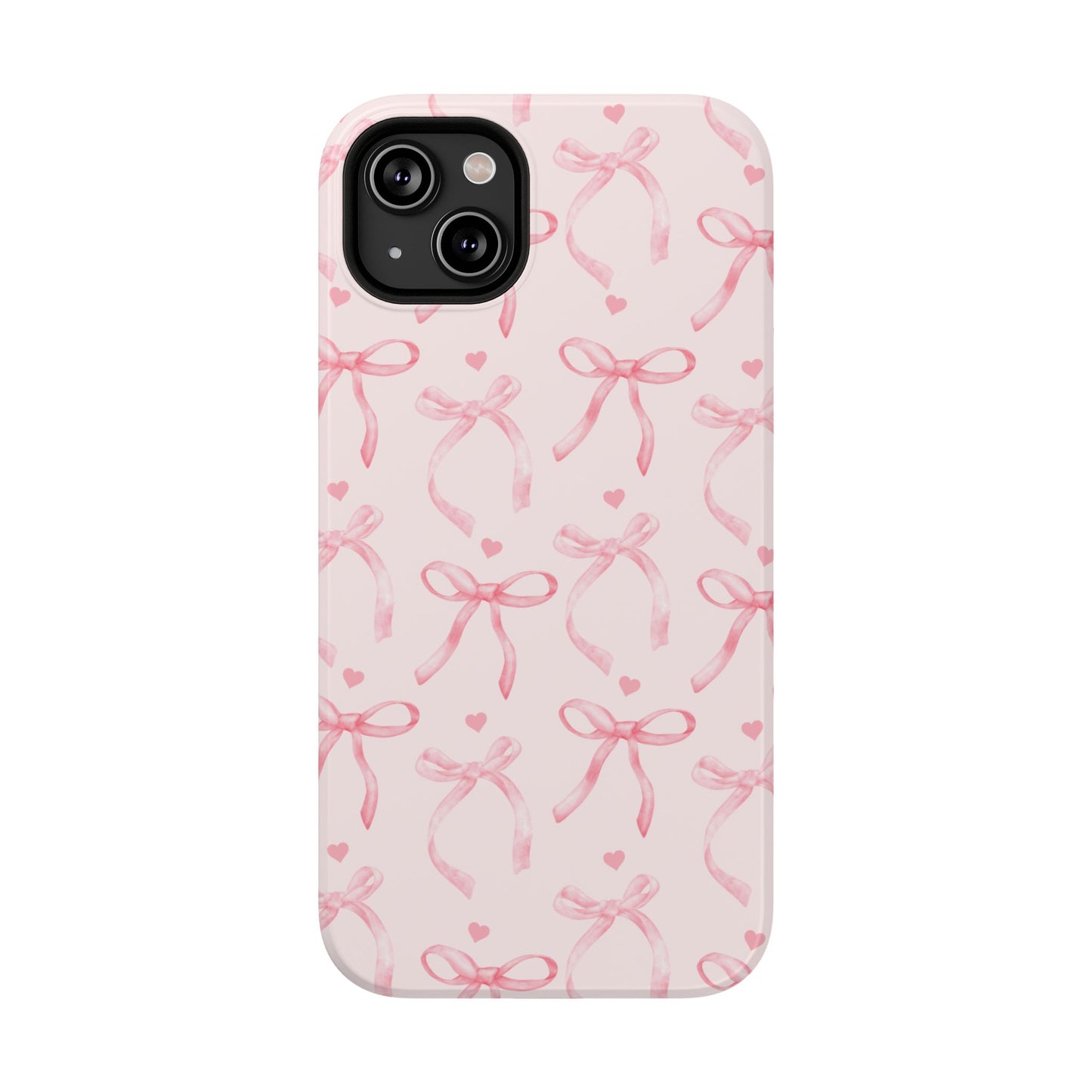 Blushing Bow iPhone Case