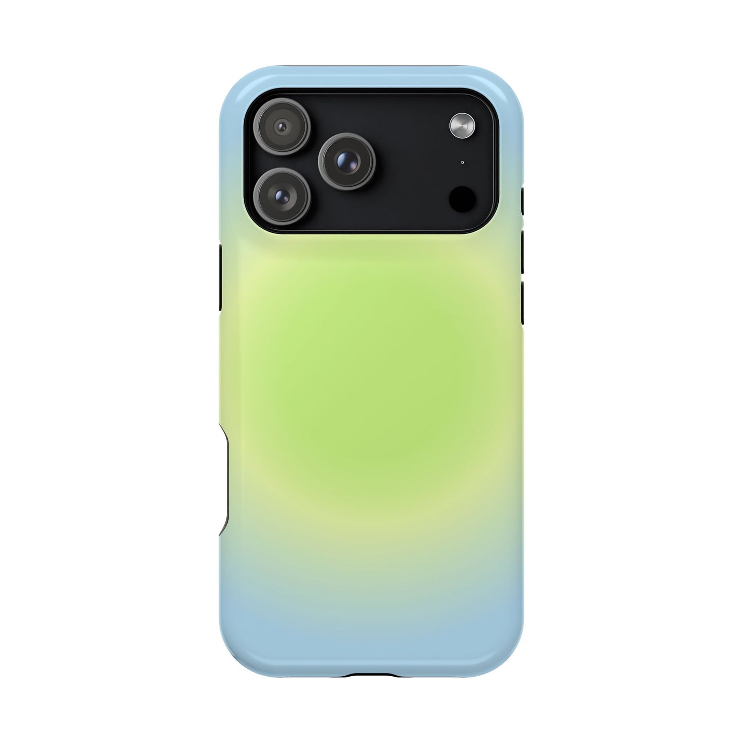 Green & Blue Aura iPhone Case