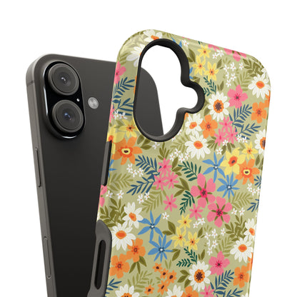 Colorful Posies iPhone Case