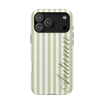 Personalized Green Beau iPhone Case
