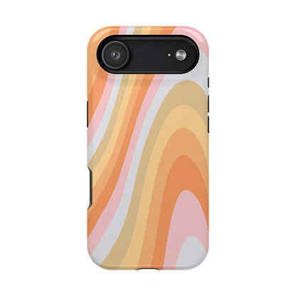 Rainbow Waves iPhone Case