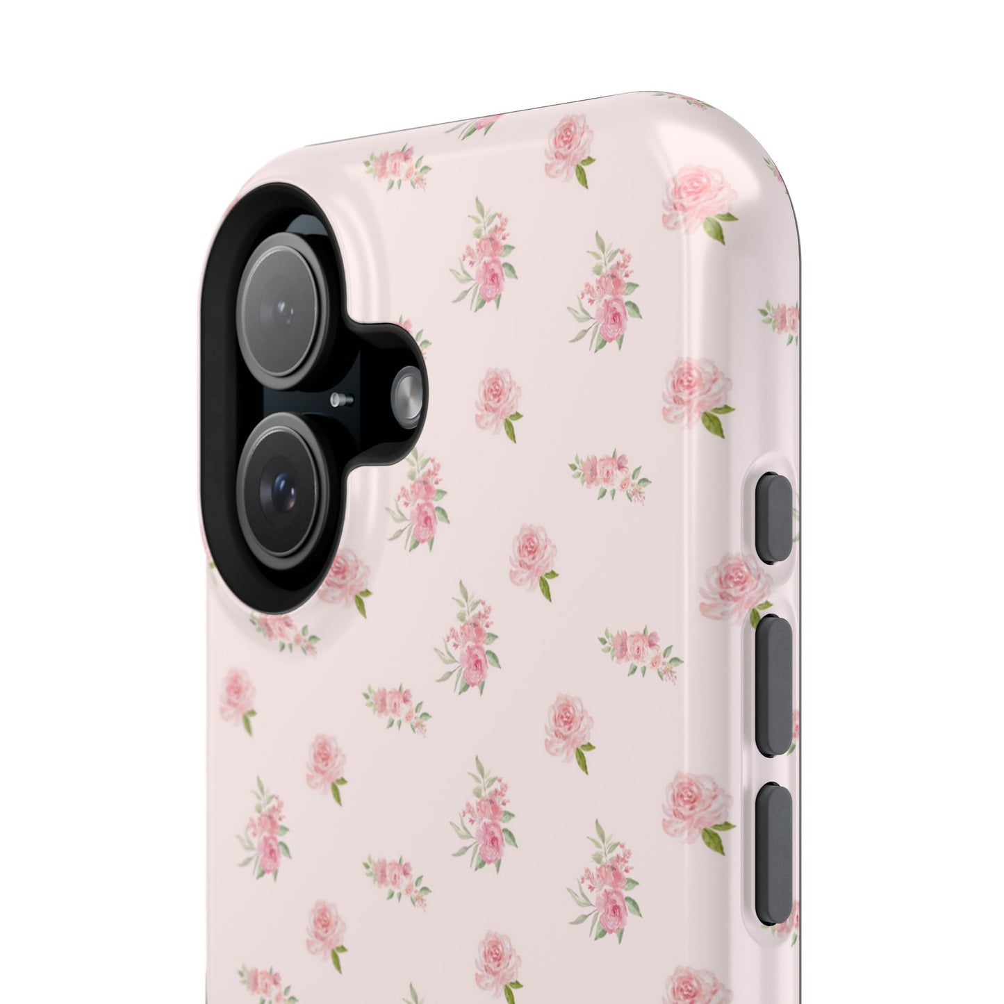 Pink Vintage Roses iPhone Case