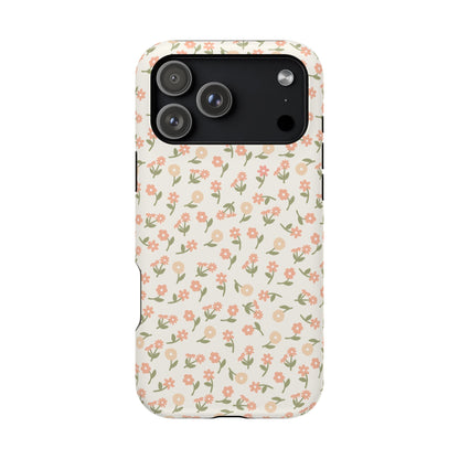Peach Bloom iPhone Case