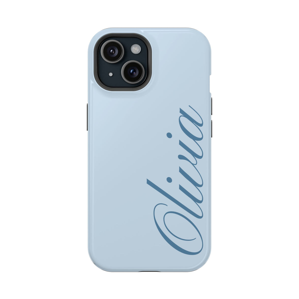Custom Blue iPhone Case
