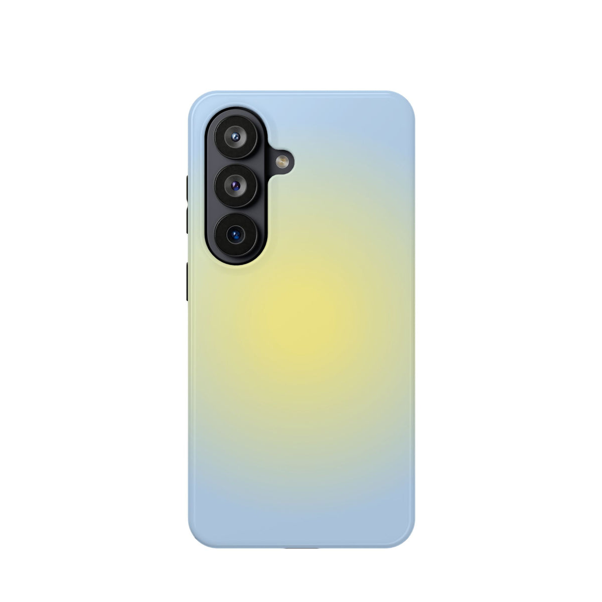 Yellow & Blue Aura Samsung Case