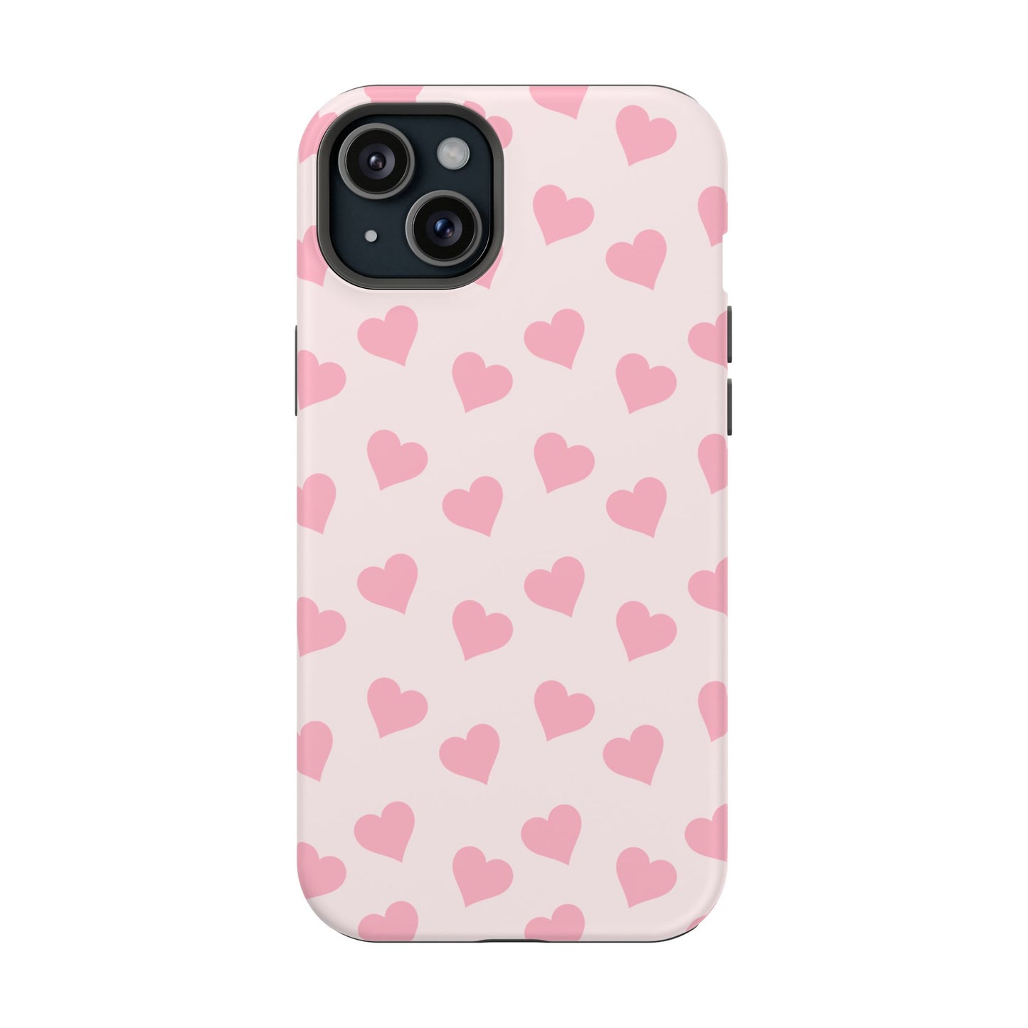Pink Heart Mania iPhone Case