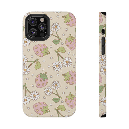 Strawberry Cream iPhone Case
