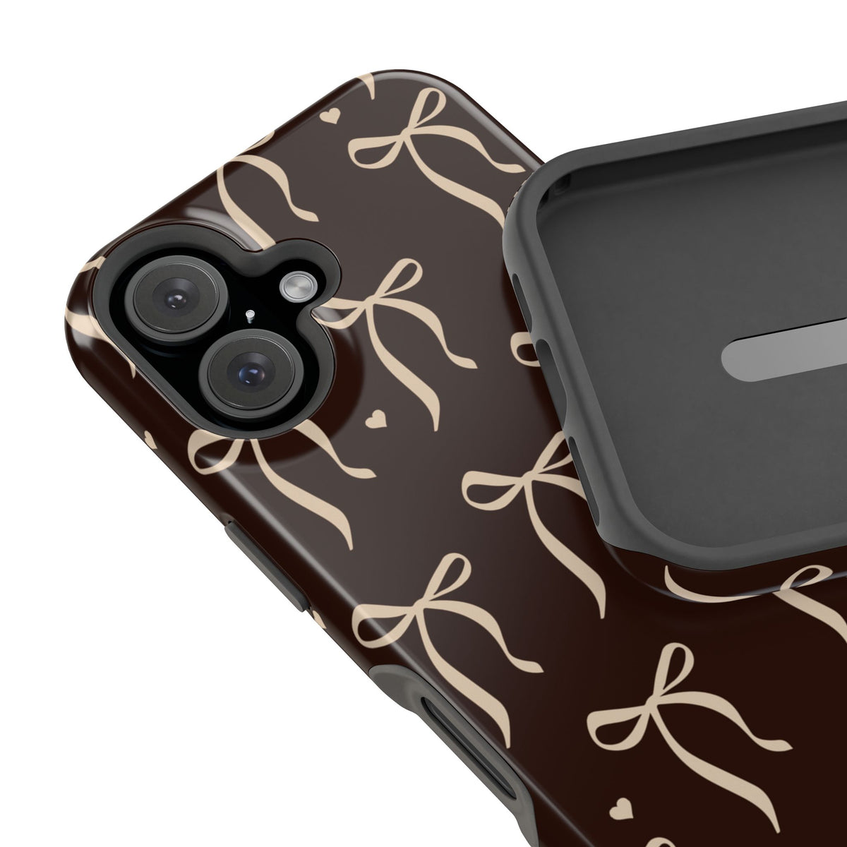 Chocolate Bows iPhone Case