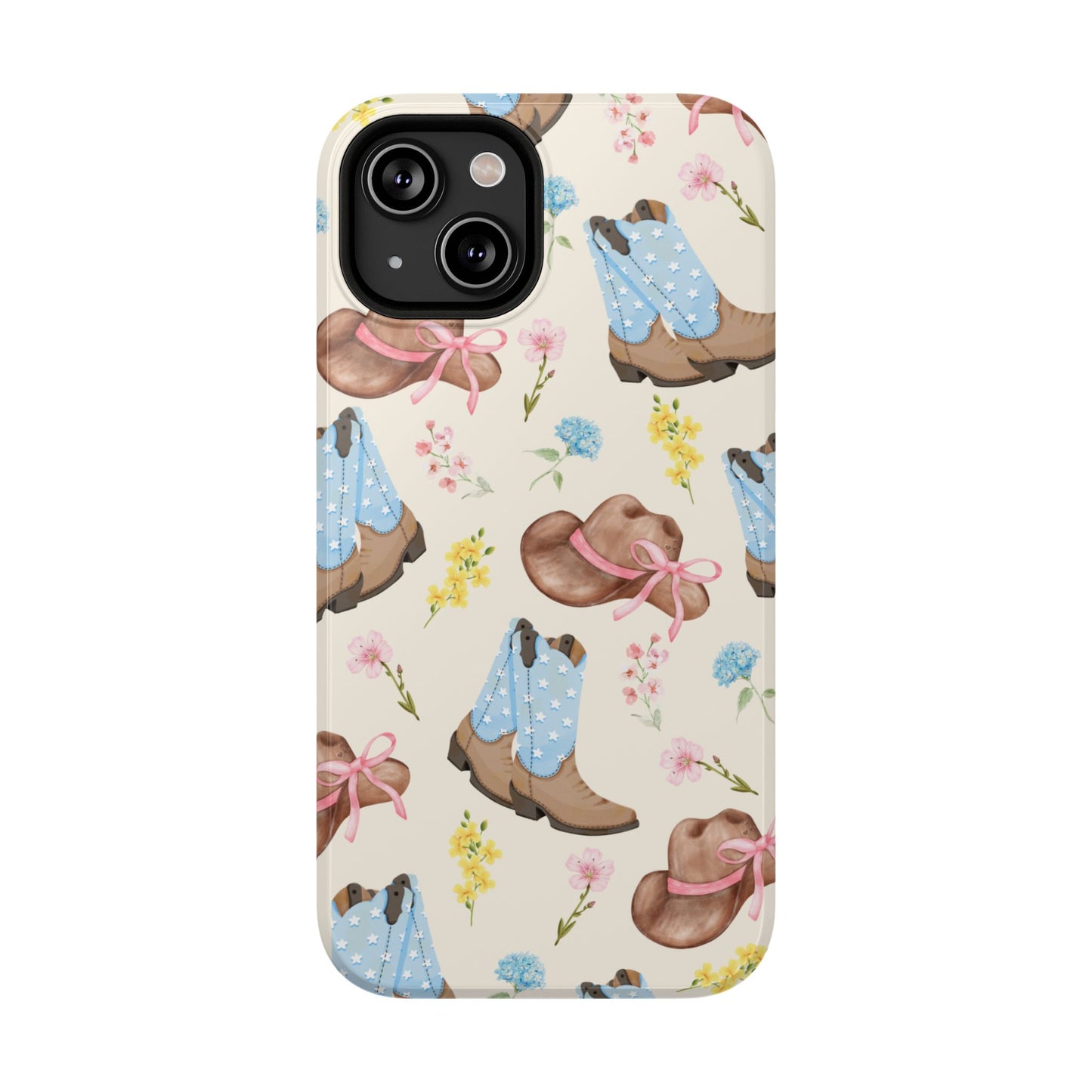 Floral Cowgirl iPhone Case