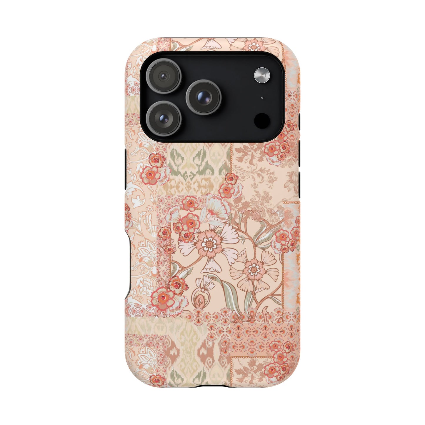 Peachy Paisley iPhone Case