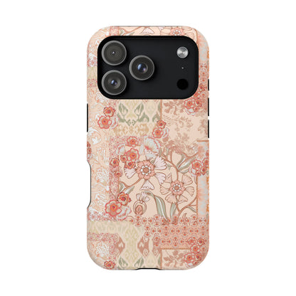 Peachy Paisley iPhone Case