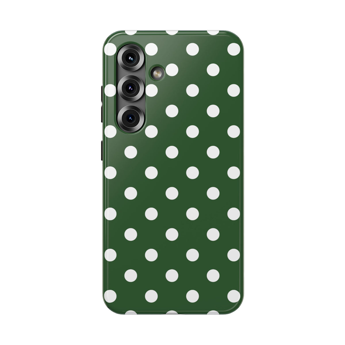 Green Polka Dots Samsung Case