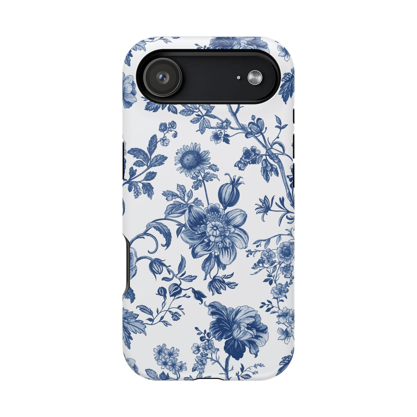 French Navy Toile iPhone Case