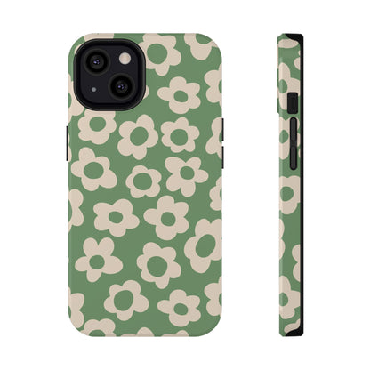 Green Las Flores iPhone Case