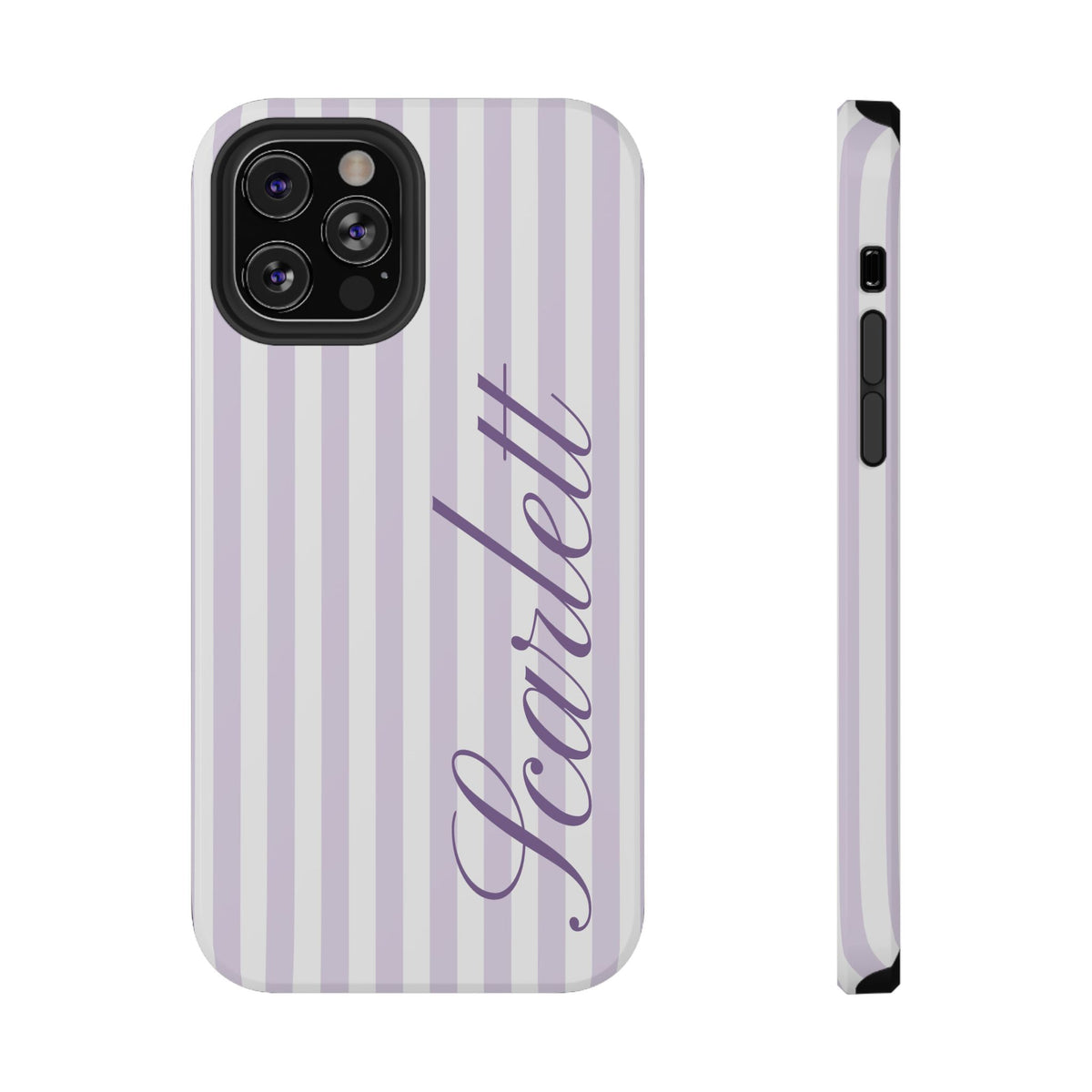 Personalized Lilac Beau iPhone Case