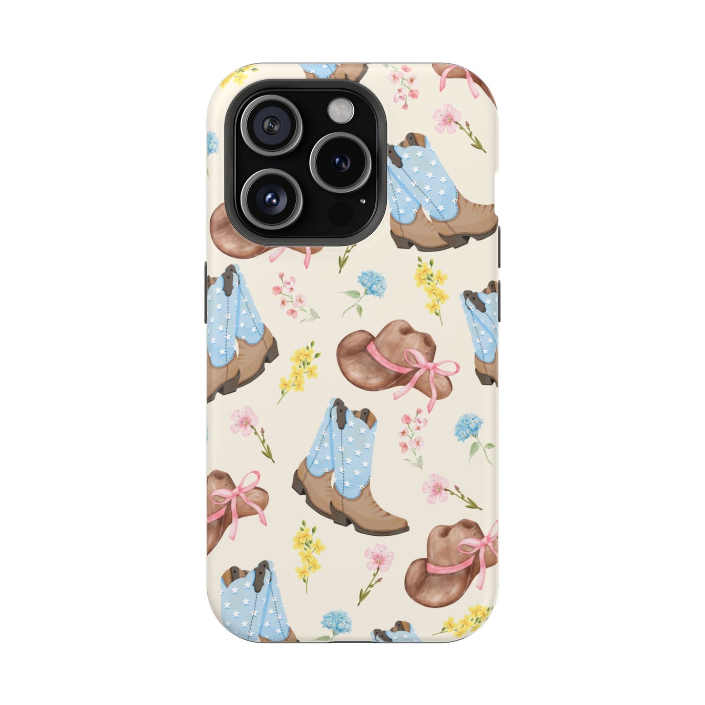 Floral Cowgirl iPhone Case