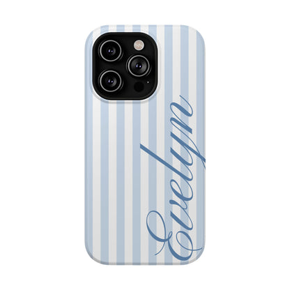 Personalized Blue Beau iPhone Case