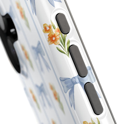 Blue Bows iPhone Case