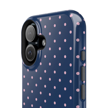 Periwinkle Mini Dots iPhone Case