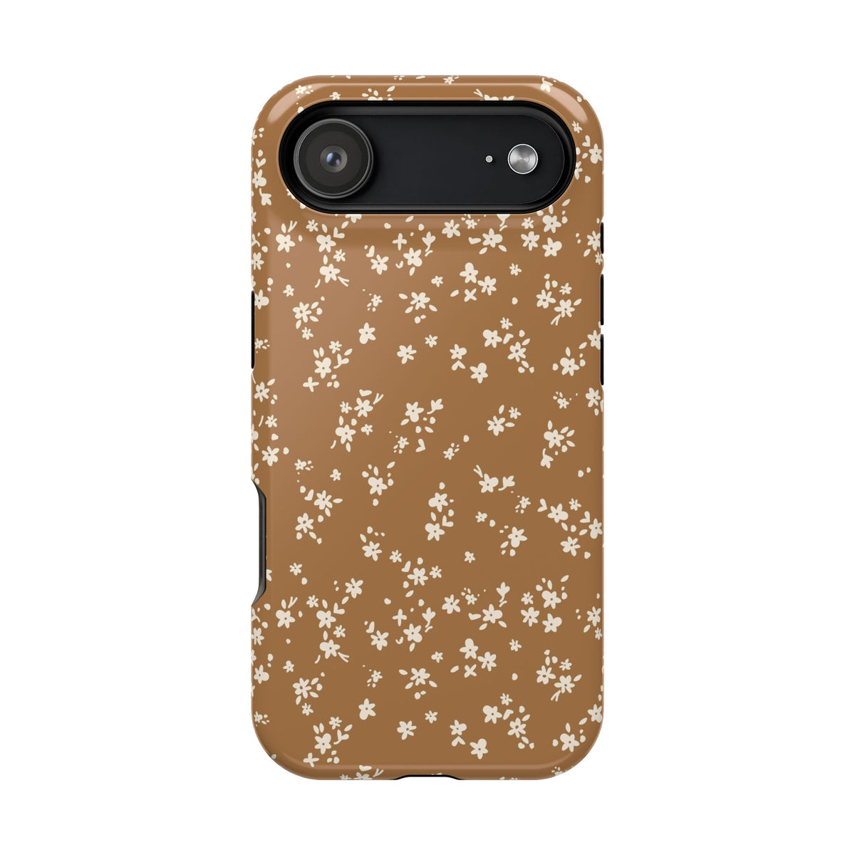 Toffee Ditsy Floral iPhone Case