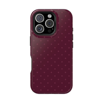 Berry Mini Dots iPhone Case