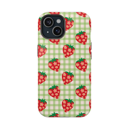Strawberry Picnic iPhone Case