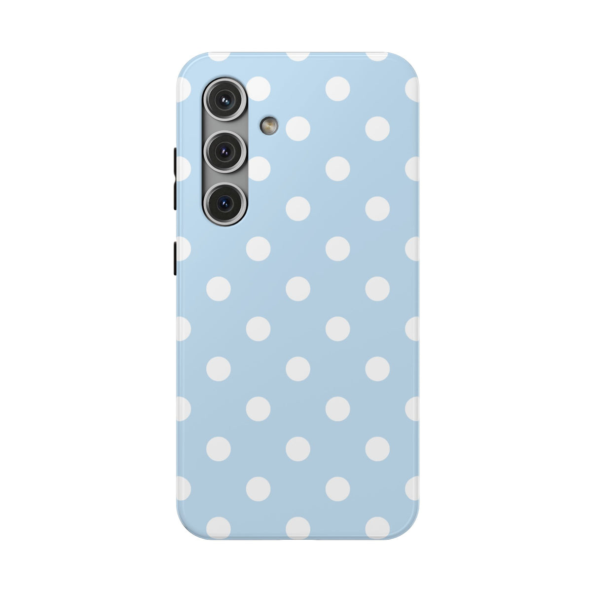Blue Candy Polka Dots Samsung Case
