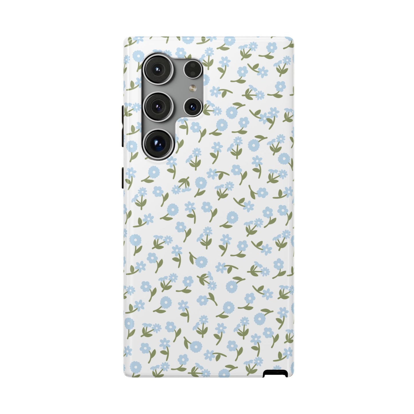Blue Bloom Samsung Case