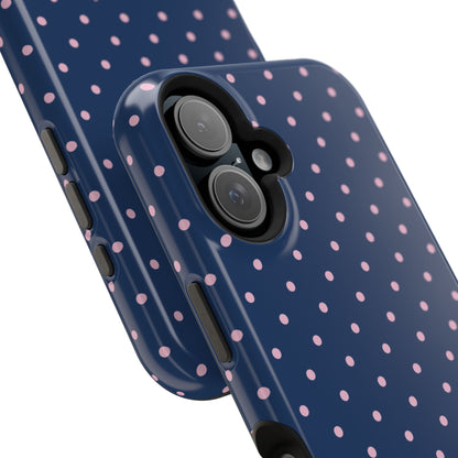 Periwinkle Mini Dots iPhone Case