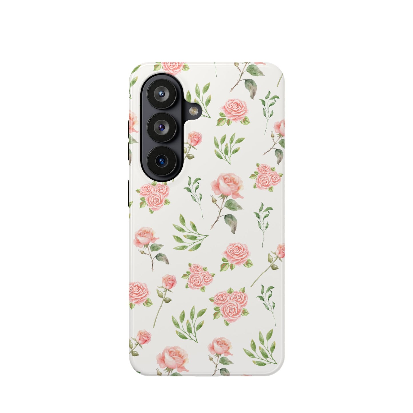 Pink Vintage Roses Samsung Case