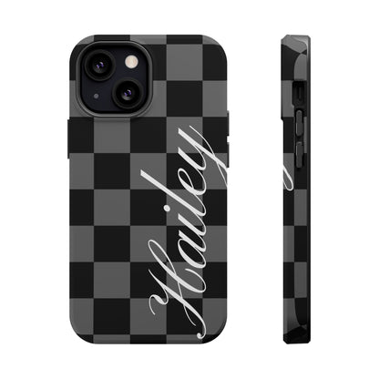 Custom Twilight Checkered iPhone Case
