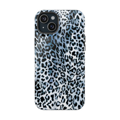 Sapphire Leopard iPhone Case