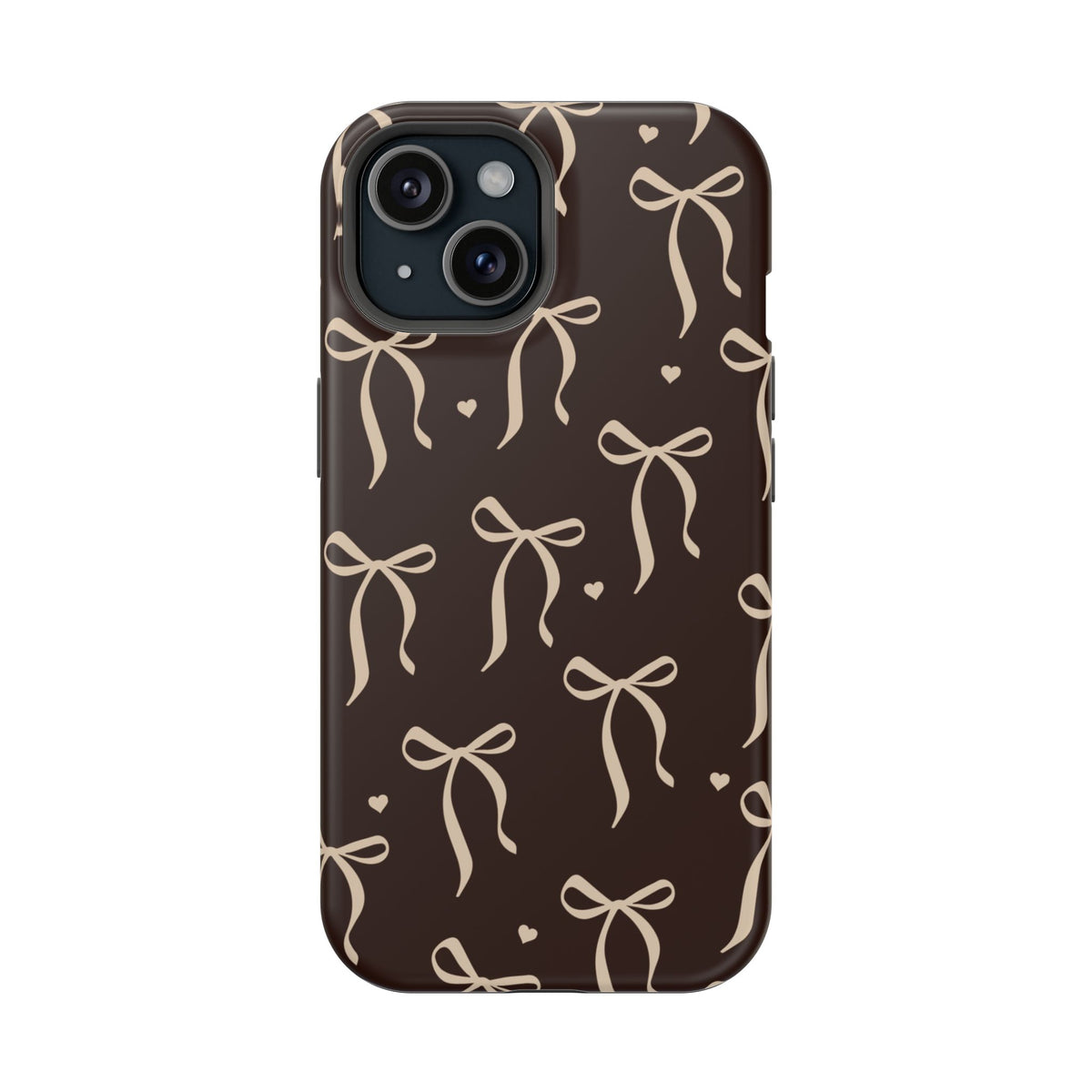 Chocolate Bows iPhone Case