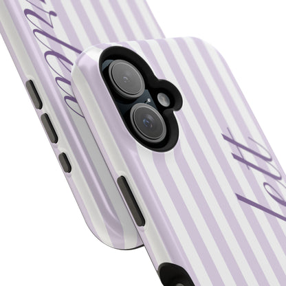 Personalized Lilac Beau iPhone Case