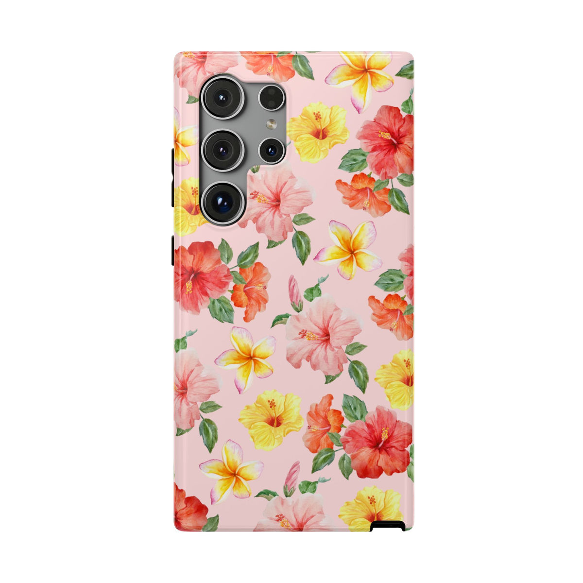 Pink Hibiscus Bloom Samsung Case