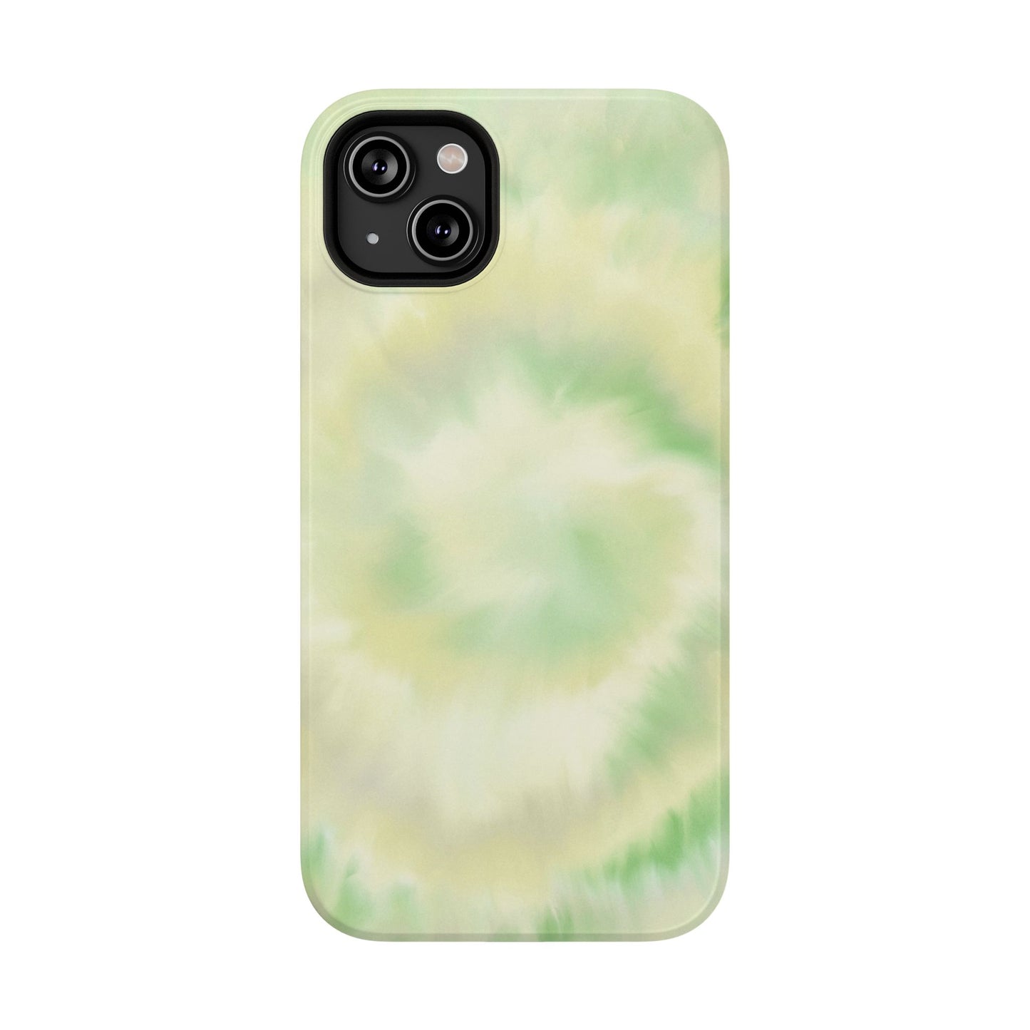 Lime Tie Dye iPhone Case