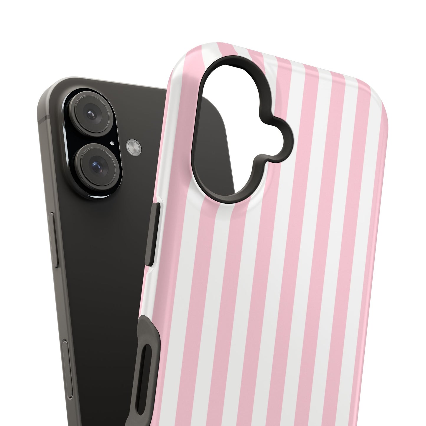 Pink Picnic Stripes iPhone Case