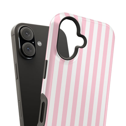 Pink Picnic Stripes iPhone Case