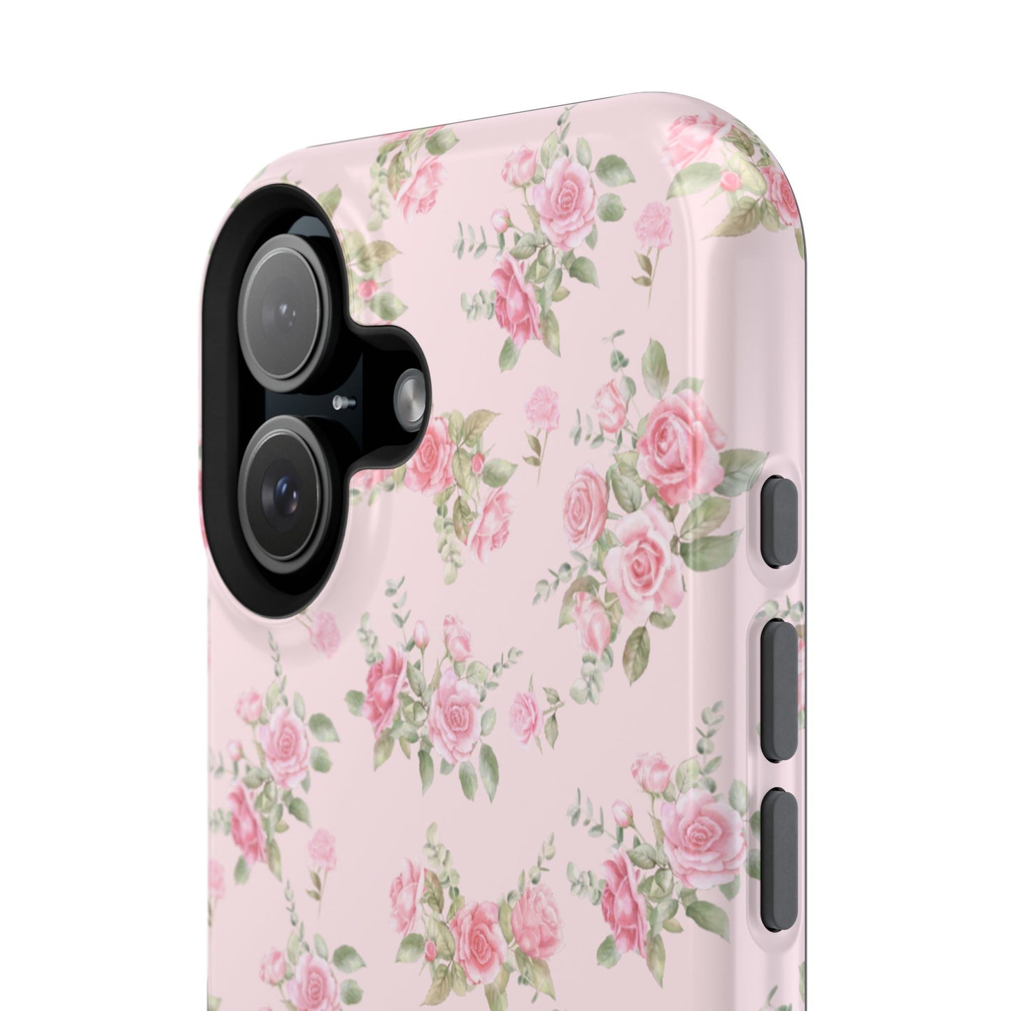Pink Vintage Roses iPhone Case