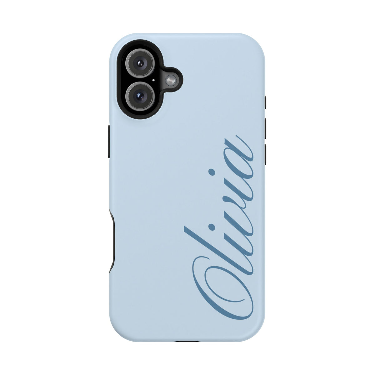 Custom Blue iPhone Case