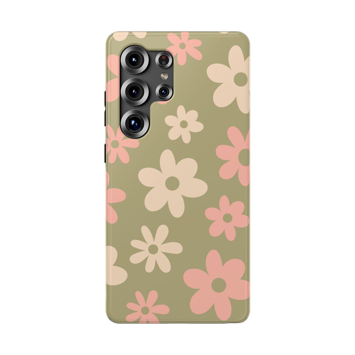 Green Flower Power Samsung Case
