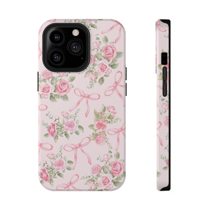 Bows & Roses iPhone Case